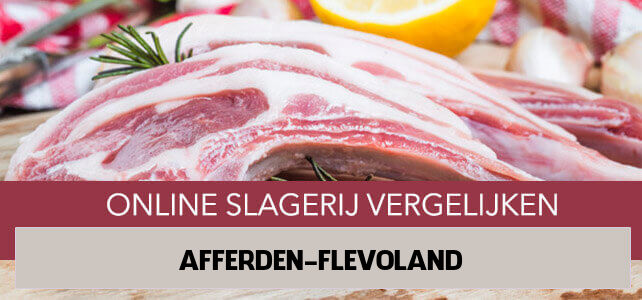 bestellen bij online slager Afferden Flevoland